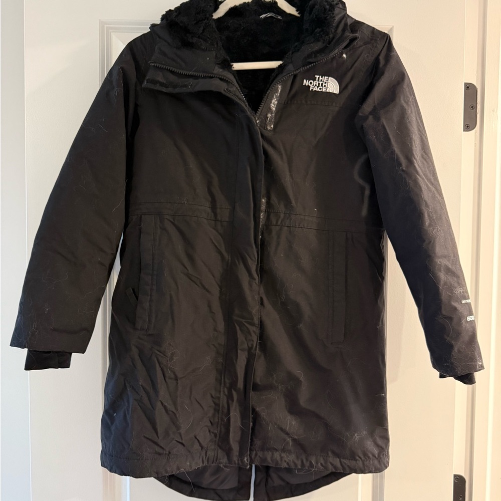 The North Face Black Parka Coat
